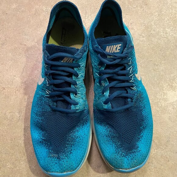 Nike Free RN Flyknit Training Shoes - Size 8 - Picture 3 of 8